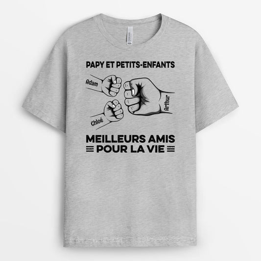 0883AFR1 Cadeau Personnalise T shirt Papy Papa