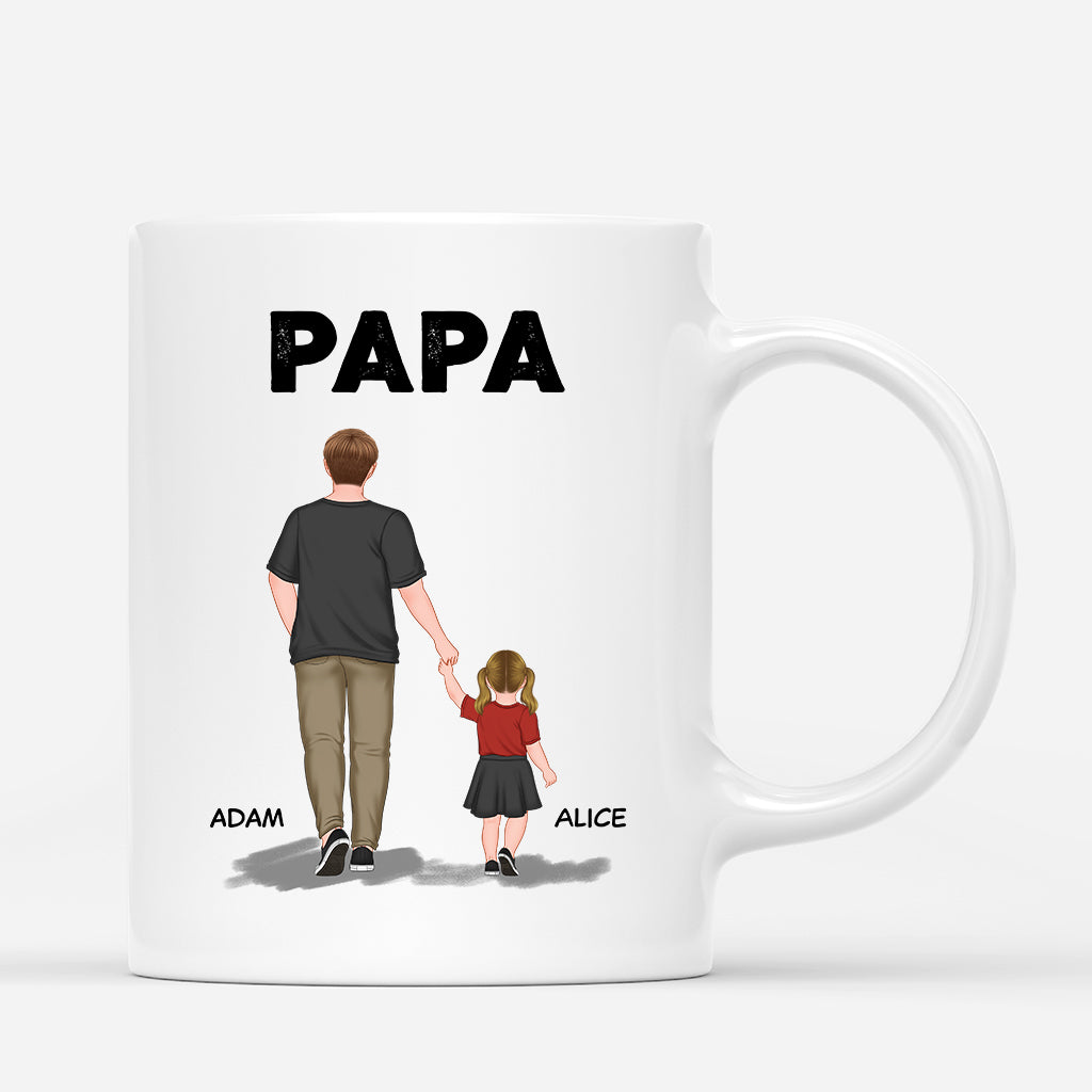 0909MFR1 Cadeau Personnalise Mug Papa Papy