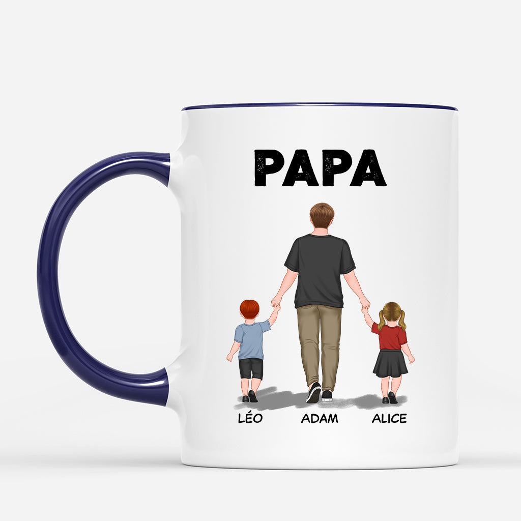0909MFR2 Cadeau Personnalise Mug Papa Papy