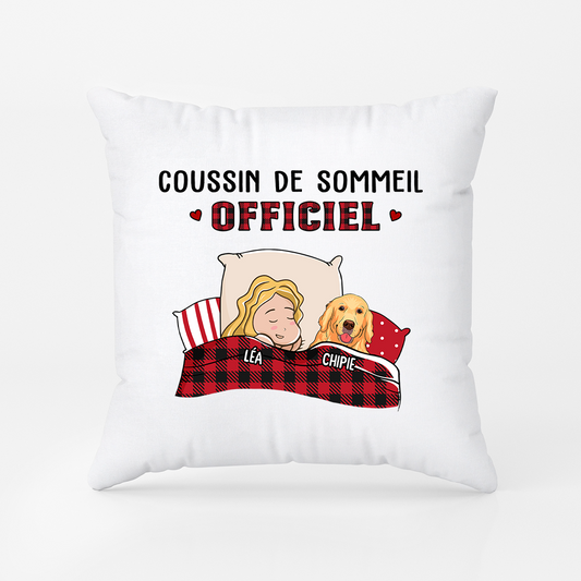 0914PFR1 coussin personnalise avec chien pyjama officiel version femme 0914p_f29d78c7 992a 4588 879e 45b6bc1e6912