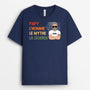 0923AFR2 Cadeau Personnalise T shirt Mythe Legende Papa Papy