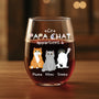 0938IFR1 verre a vin sans pied personnalise ce papa chat appartient a 0938i8t8d