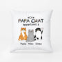 0938PFR1 coussin cette maman chat appartient a personnalise