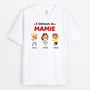 0940AFR1 Cadeau Personnalise T shirt Bonheur Maman Mamie