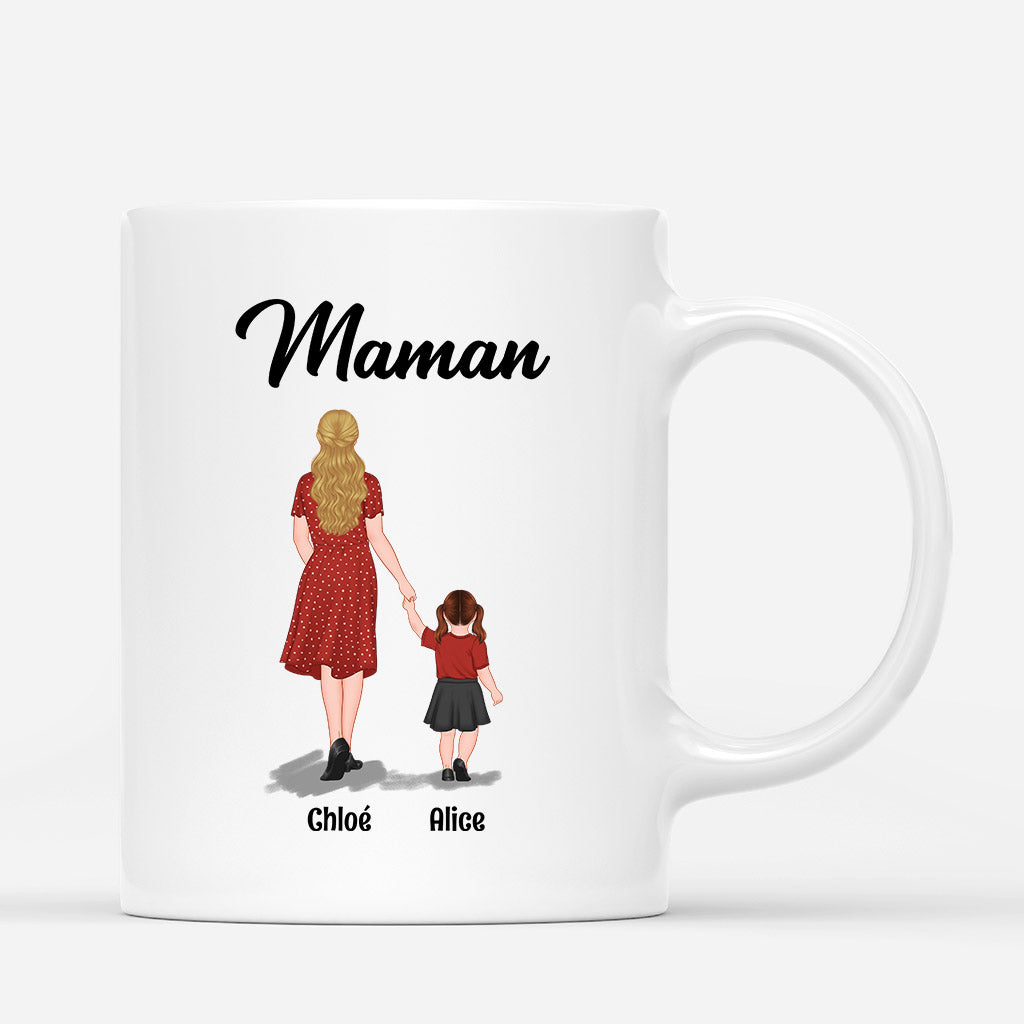 0957MFR1 Cadeau Personnalise Mug Maman Mamie