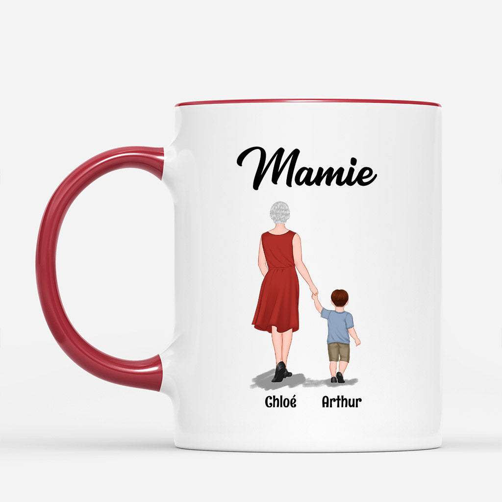 Mug Maman Mamie Marche Personnalisé - Cadeau Plus
