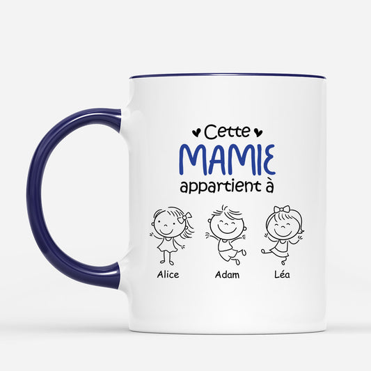 0959MFR2 Cadeau Personnalise Mug Mamie Maman