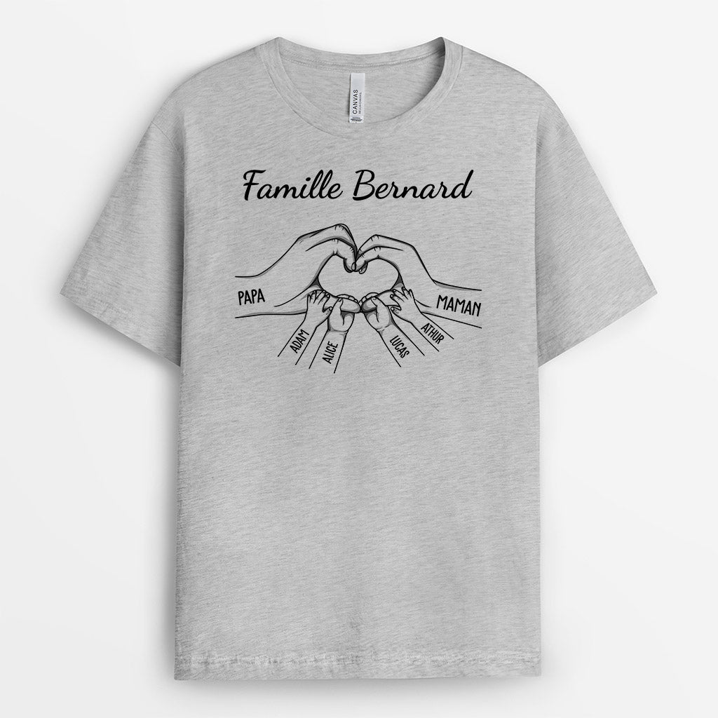 Tee-shirts personnalisés pour la famille