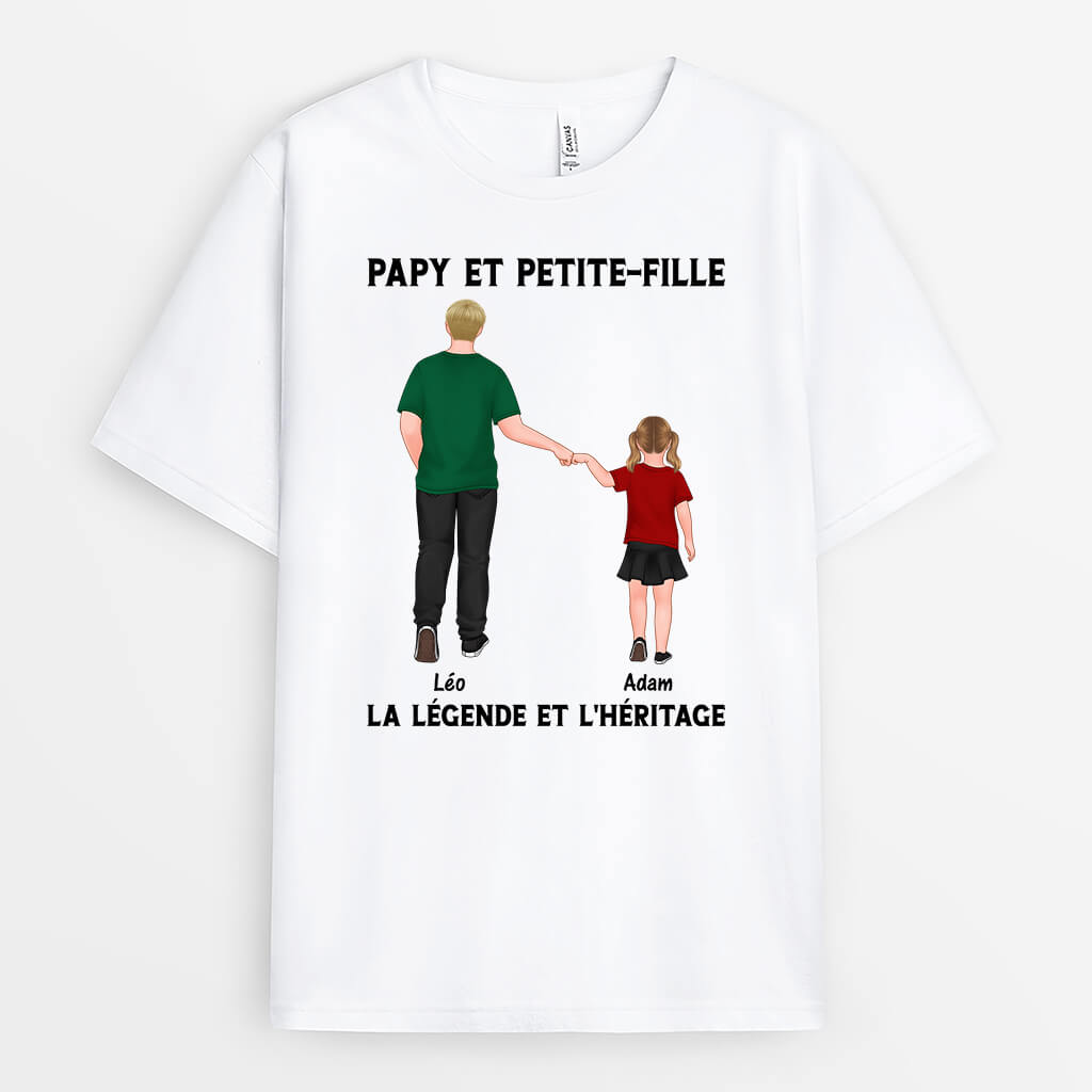 0974AFR1 Cadeau Personnalise T shirt Legende Papy Papa_f0753b95 4119 400a a1ac 99710801210c