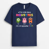 T-shirt J'ai Crée des Monstres On M'appelle Papa Personanlisé