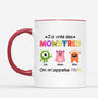 0978MFR2 Cadeau Personnalise Monstres Mug Papy Papa