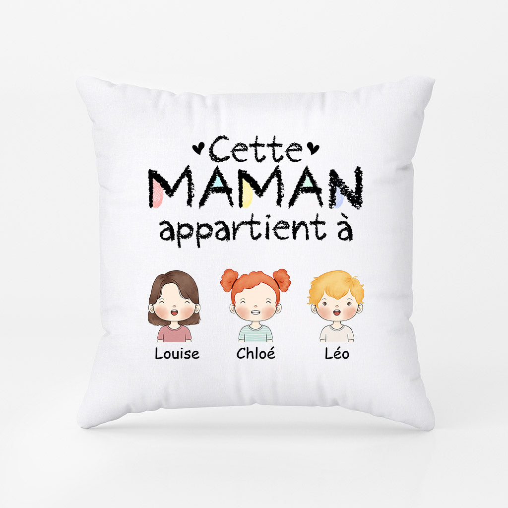 0989PFR2 Cadeau Personnalise T shirt Mamie Maman