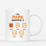 1002MFR1 Cadeau Personnalise Mug Pain Papy Papa