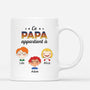 1003MFR1 Cadeau Personnalise Mug Papa Papi