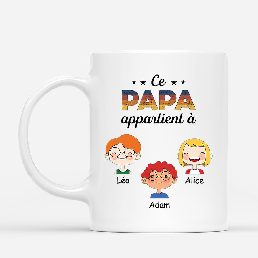 1003MFR1 Cadeau Personnalise Mug Papa Papi_b838d9ee 67c9 47e7 a4b5 abd0ebe96a99