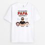 1005AFR1 Cadeau Personnalise T shirt Incroyable Papy Papa