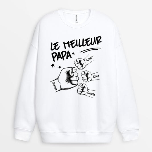 1006AFR1 Cadeau Personnalise T shirt Poing Papy Papa_0d32fbb0 f8bd 4a2f bb31 300014fe09cb