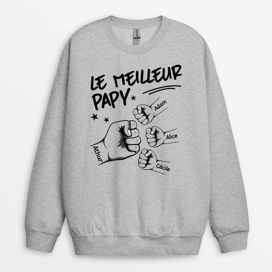 1006AFR2 Cadeau Personnalise T shirt Poing Papy Papa_6f184280 e1b1 4695 bbf4 bcf6c135c1b3