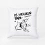 1006PFR1 Cadeau Personnalise Coussin Poing Papy Papa