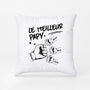 1006PFR2 Cadeau Personnalise Coussin Poing Papy Papa