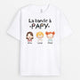1017AFR2 Cadeau Personnalise T shirt Bande Papa Papi