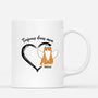 1034MFR1 Cadeau Personnalise Mug Dans Mon Coeur Amoureux des chats