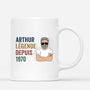 1040MFR1 Cadeau Personnalise Mug legende Papa Papi