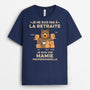 1044AFR1 t shirt je suis une grand mere professionnelle personnalise