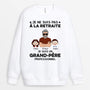 1057WFR1 Cadeau Personnalise Sweatshirt Professionnel Papa Papi