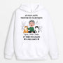 1060HFR1 Cadeau Personnalise Sweat a Capuche Retraite Calins Amoureux des chats