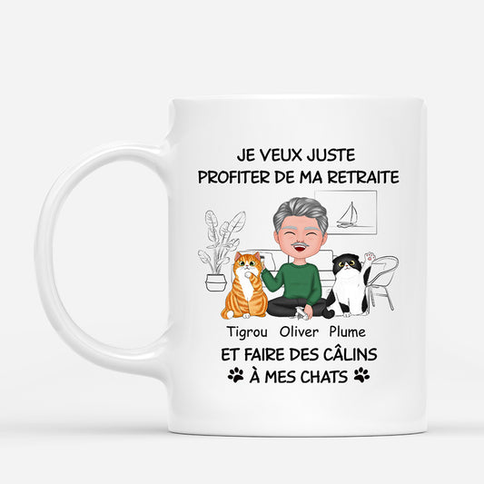1060MFR1 Cadeau Personnalise Mug Retraite Calins Amoureux des chats_b027075c 2b76 4e0c a69a 49b25cfb4a66