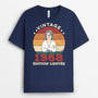 1063AFR2 Cadeau Personnalise T shirt Vintage Edition Limitee Anniversaire
