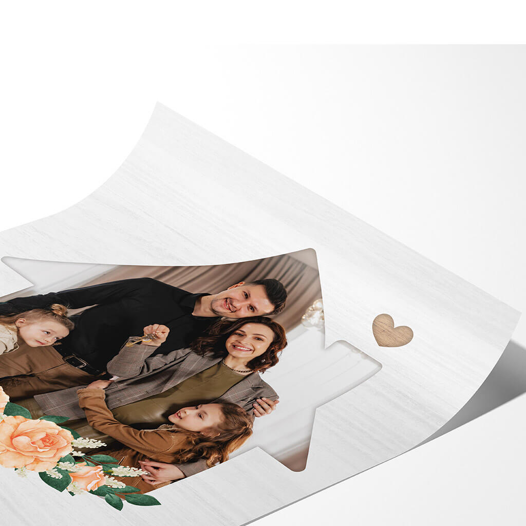 thumbnail image 2 of Poster Personnalisé "Notre Maison 2 of 10