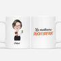 1082MFR2 Cadeau Personnalise Mug Meilleur Professeur