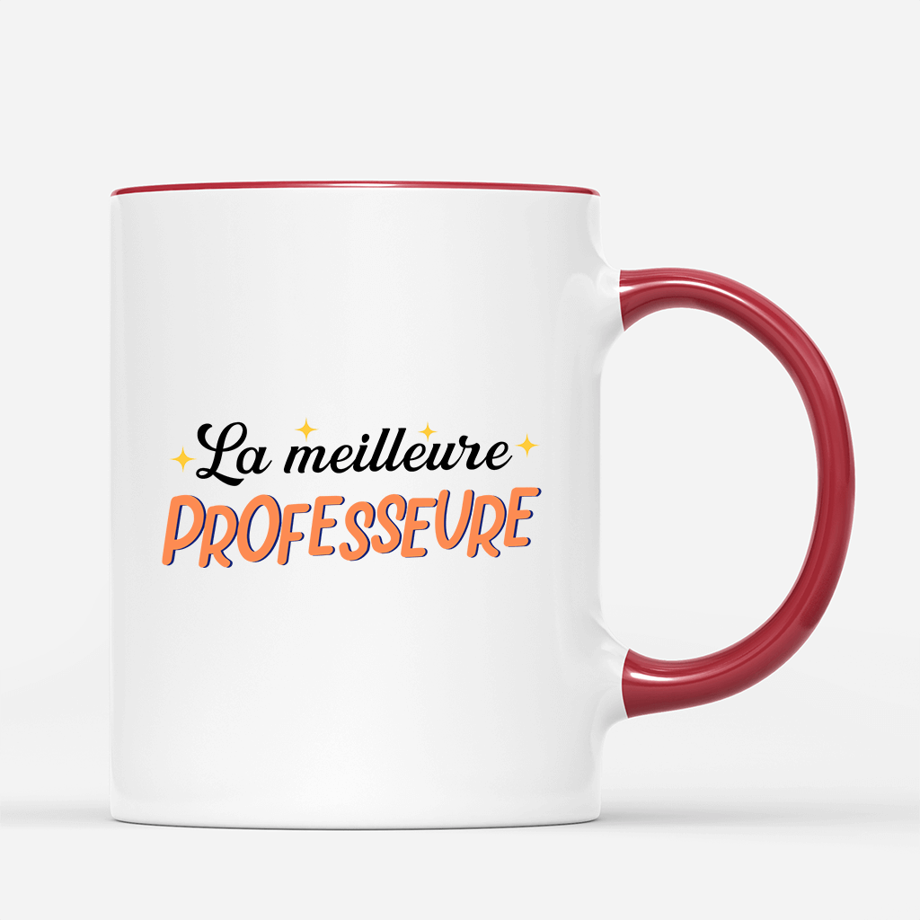 1082MFR3 Cadeau Personnalise Mug Meilleur Professeur