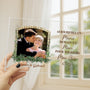 1090RFR3 plaque acrylique personnalisee pour toujours mon fils 1090r8l0g