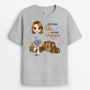 1103AFR1 Cadeau Personnalise T shirt Fille Femme Voyage