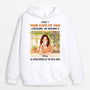 1118HFR1 Cadeau Personnalise Sweat a Capuche Chut Femme Cafe