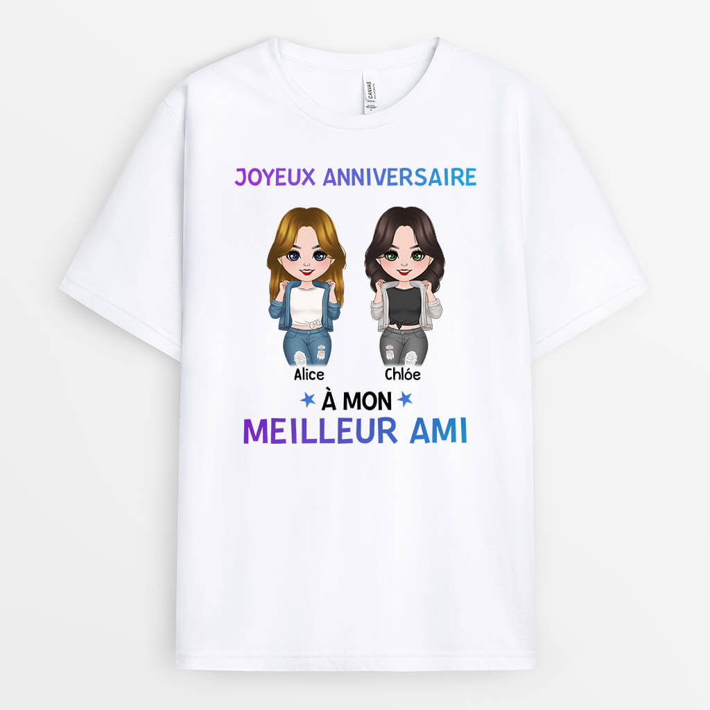 T-shirt joyeux anniversaire 8e anniversaire enfant - unisexe - garçons / filles T-shirt joyeux anniversaire 8e anniversaire enfant - unisexe - garçons / filles