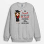 1140WFR1 Cadeau Personnalise Sweat shirt Croyait Pouvait Fait Diplomee