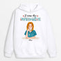 1149HFR2 Cadeau Personnalise Sweat a Capuche Cape Infirmier Infirmiere