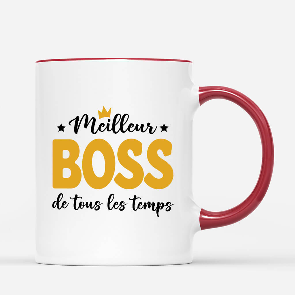 1150MFR3 Cadeau Personnalise Mug Meilleur Boss Collegue