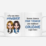 1153MFR1 Cadeau Personnalise Mug Chance Trouver Meilleurs Collegues