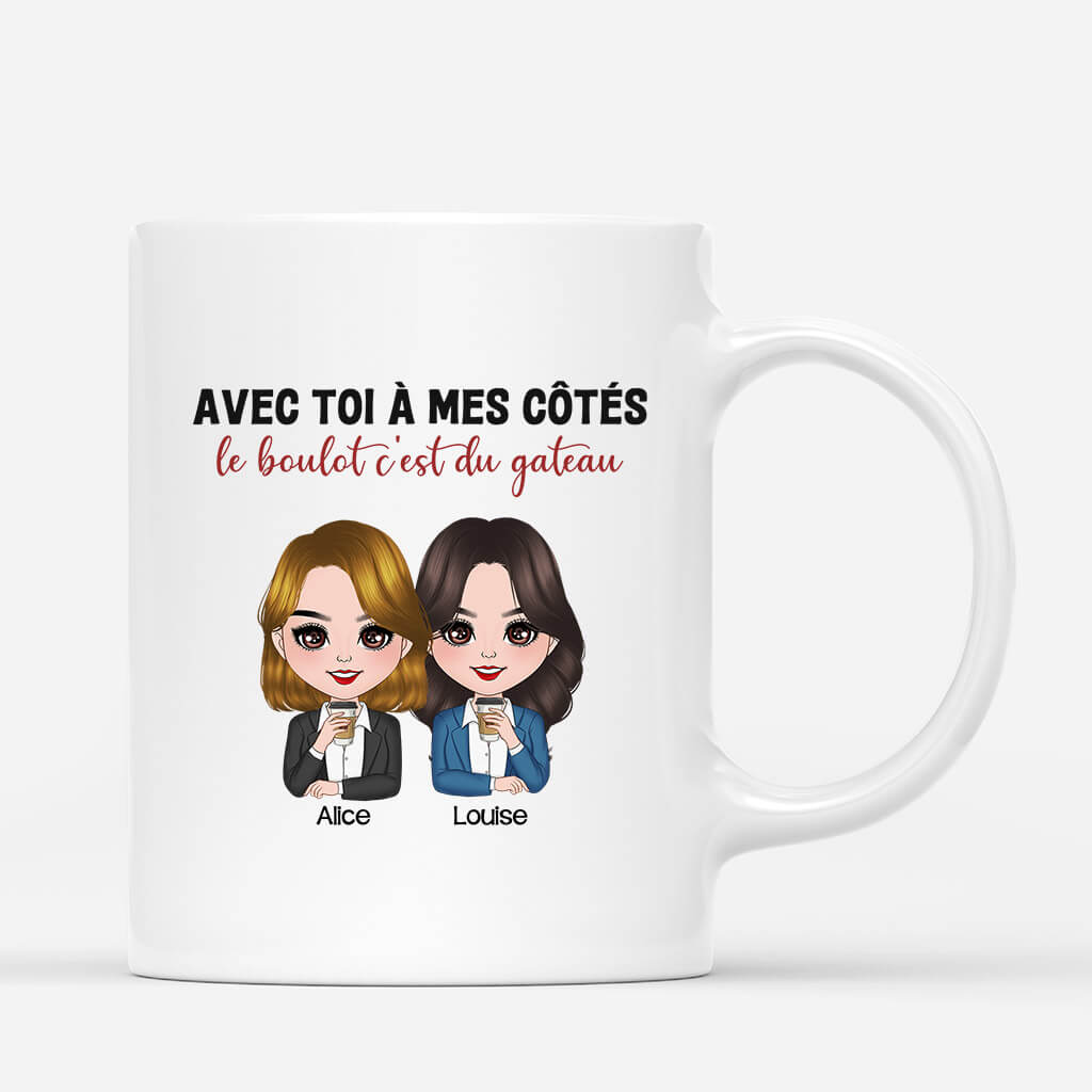 Tasse en céramique personnalisée 3D - Mug animal peint main 12 OZ Tasse en céramique personnalisée 3D - Mug animal peint main 12 OZ