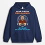 1162HFR1 Cadeau Personnalise Sweat a Capuche Deranger Jouer Joueur