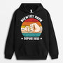 1170HFR1 Cadeau Personnalise Sweat a Capuche Bientot Papa