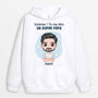 1172HFR1 Cadeau Personnalise Sweat a Capuche Surprise Super Papa Pere