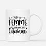 1185MFR3 Cadeau Personnalise Mug Fille Chevaux Amoureux des animaux