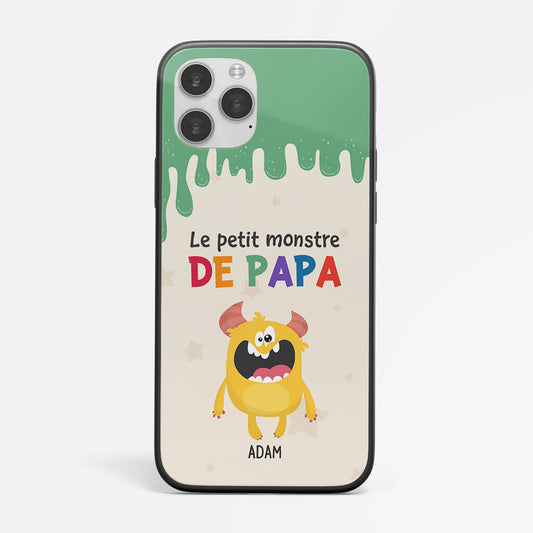 1193FFR1 Cadeau Personnalise Coque Telephone Monstres Papa