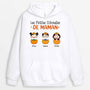 1213HFR1 Cadeau Personnalise Sweat a Capuche Citrouilles Mamie Grand mere